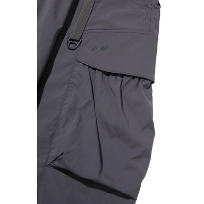 NINE POINT NINE ELEMENT 3D POCKET PANTS-DARK GREY