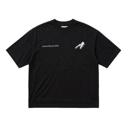 ARCHIVAL REINVENT ARC LOGO TEE-BLACK