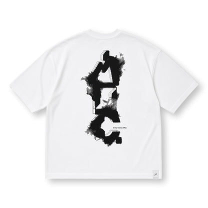 ARCHIVAL REINVENT ARC LOGO TEE-WHITE