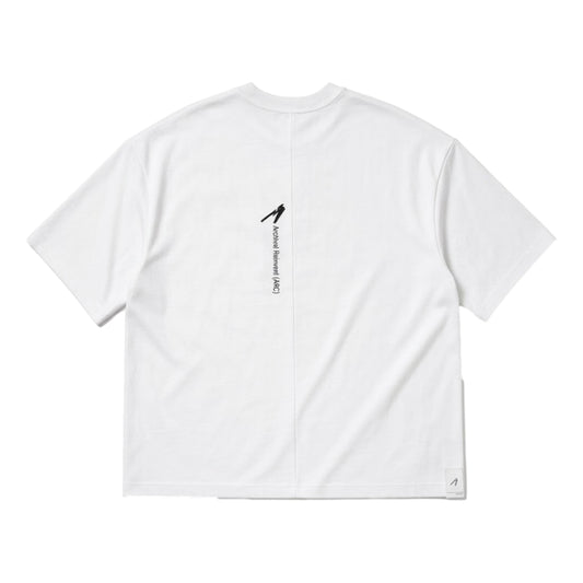 ARCHIVAL REINVENT ARC LOGO TEE-WHITE
