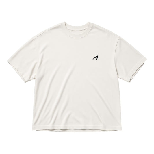 ARCHIVAL REINVENT ARC LOGO TEE-GREY