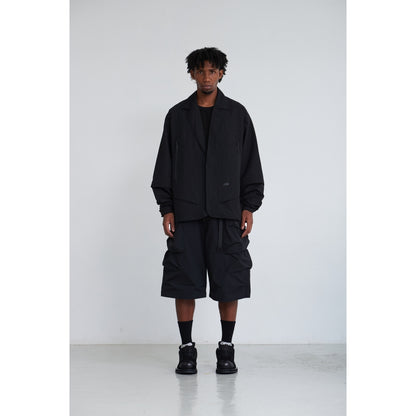 NINE POINT NINE DUO FUNCTIONAL BLAZER-BLACK