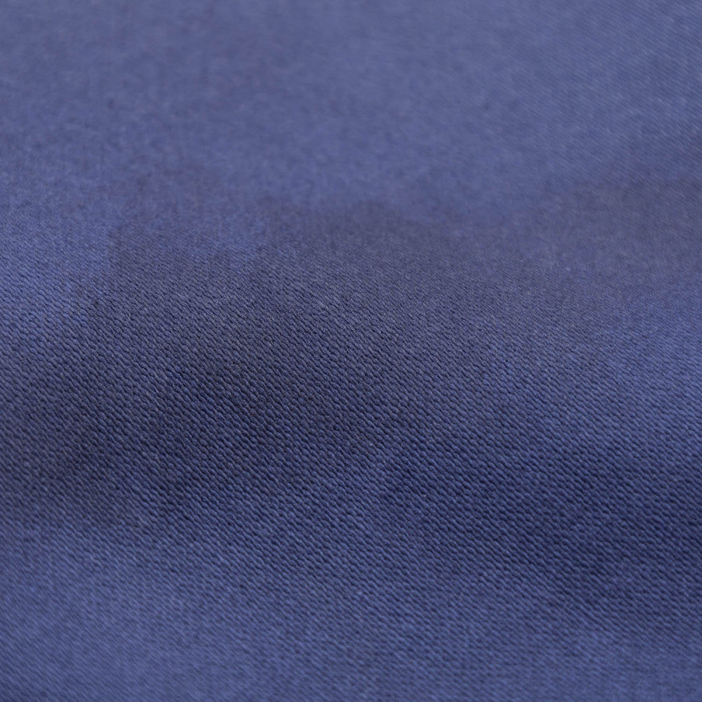 MADNESS VTG ONE-TUCK WORK PANTS (MOLESKIN) (MADE IN JAPAN)-BLUE IRIS