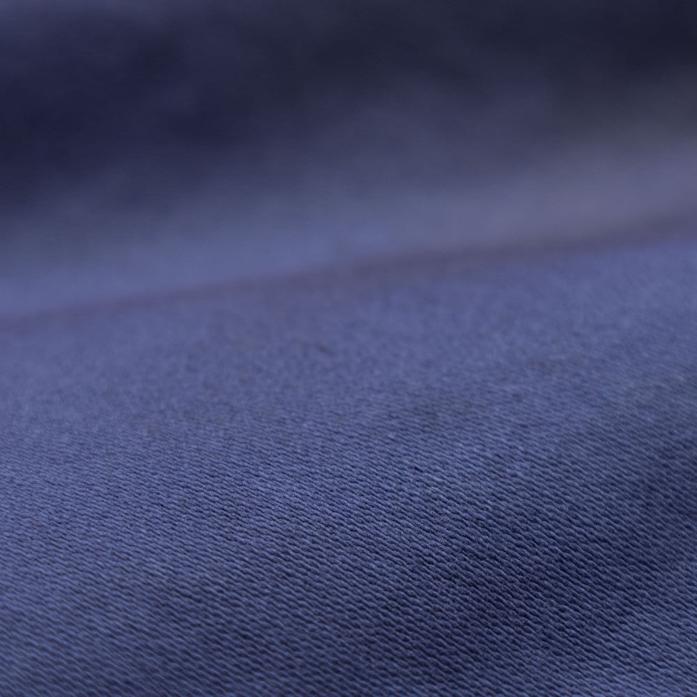 MADNESS VTG ONE-TUCK WORK PANTS (MOLESKIN) (MADE IN JAPAN)-BLUE IRIS