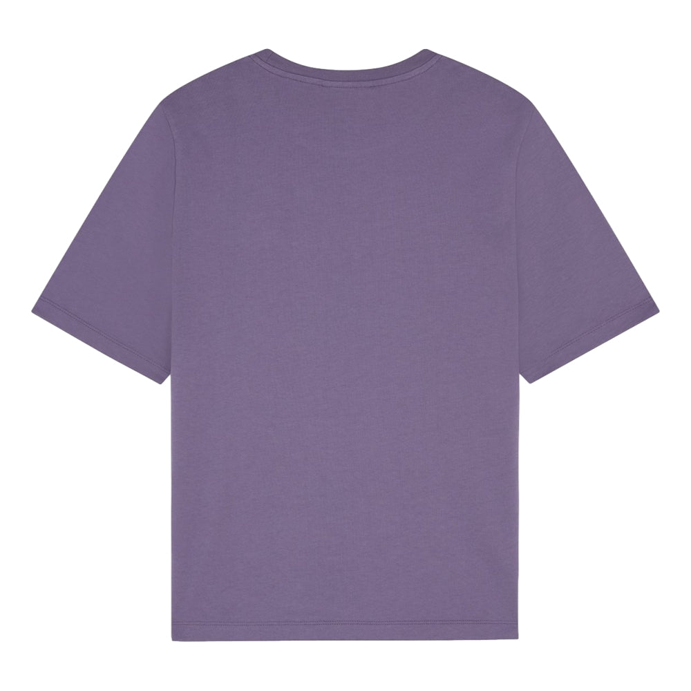 MAISON KITSUNE W SPEEDY FOX PATCH COMFORT TEE-SHIRT-ASTER