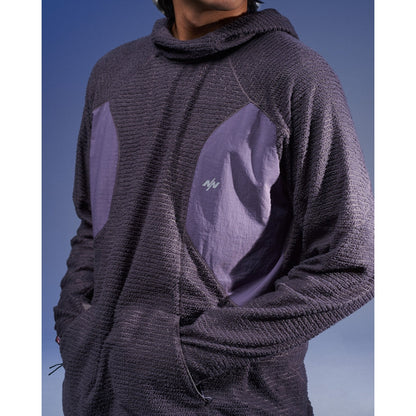 NINE POINT NINE ELEMENT PRIMALOFT HOODIE-PURPLE