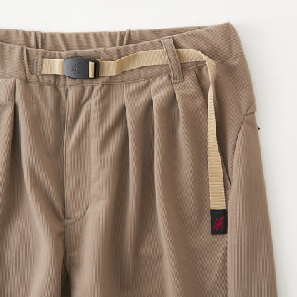 WHITE MOUNTAINEERING × GRAMICCI CORDUROY 3 TUCK PANTS-BEIGE