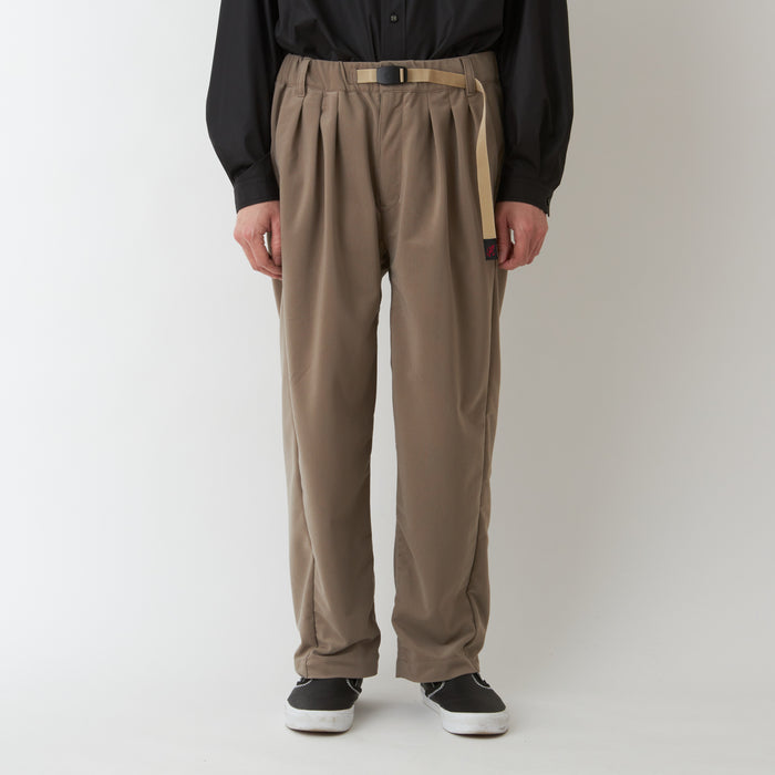 WHITE MOUNTAINEERING × GRAMICCI CORDUROY 3 TUCK PANTS-BEIGE