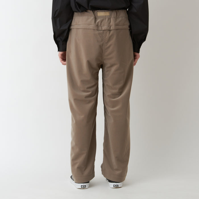 WHITE MOUNTAINEERING × GRAMICCI CORDUROY 3 TUCK PANTS-BEIGE