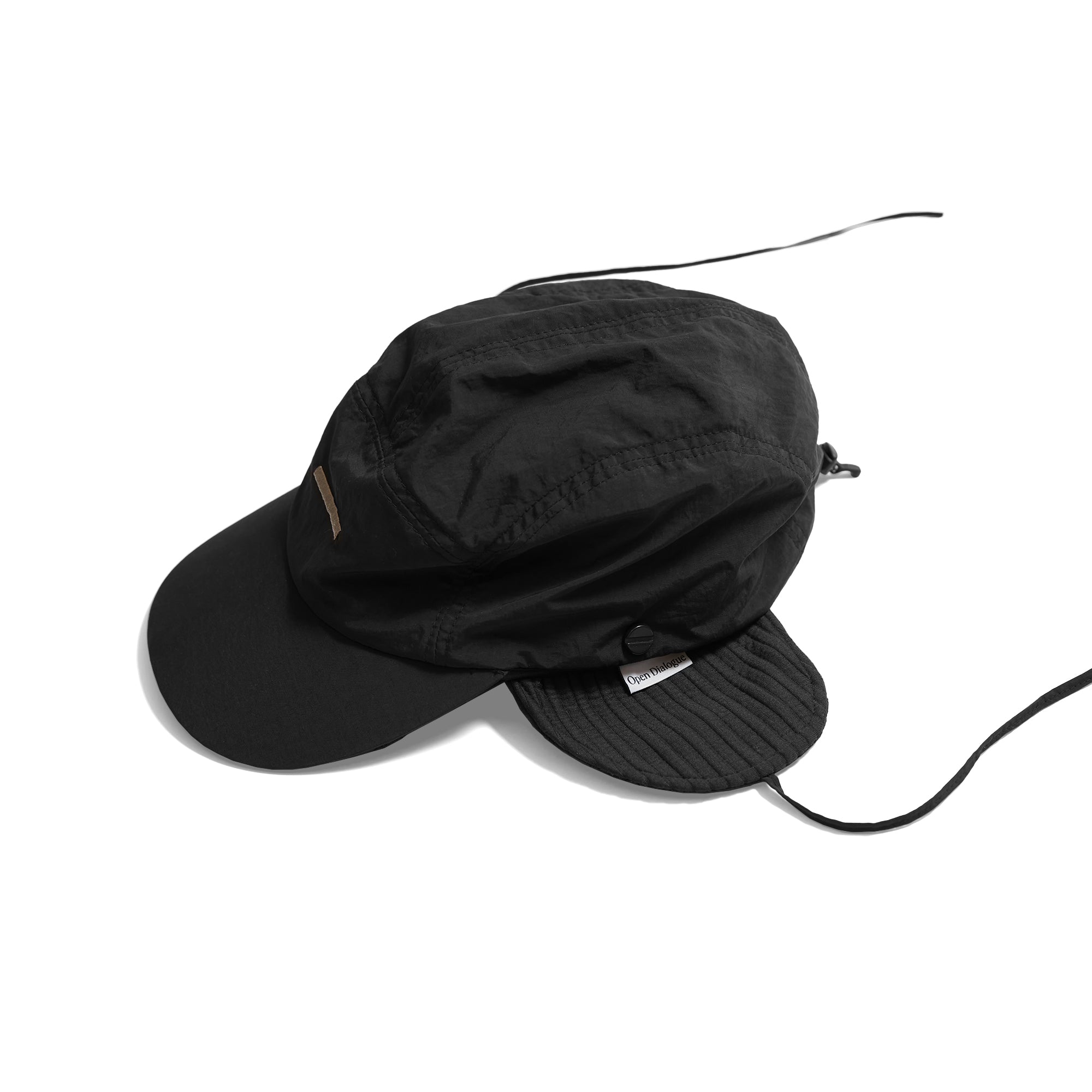 OPEN DIALOGUE x MEANSWHILE COVER CAP-BLACK