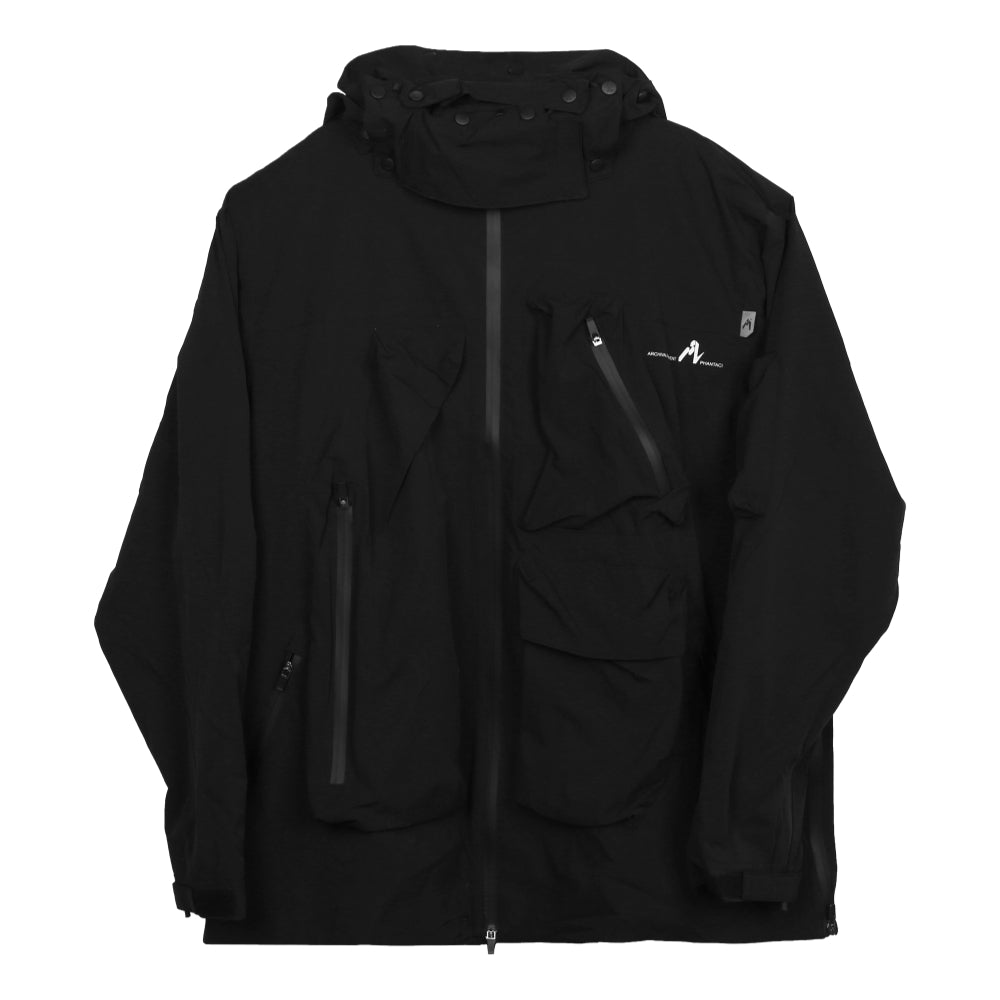 ARCHIVAL REINVENT x PHANTACI 3D PARKA JACKET-BLACK