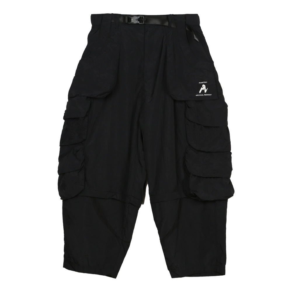 ARCHIVAL REINVENT x PHANTACI INDUX PANTS-BLACK