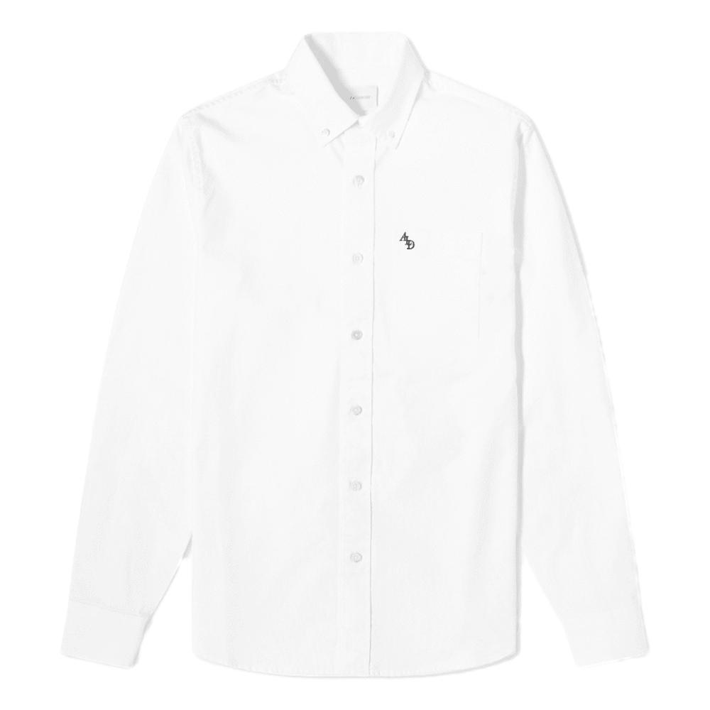 Aime Leon Dore Solid Oxford Shirt - White