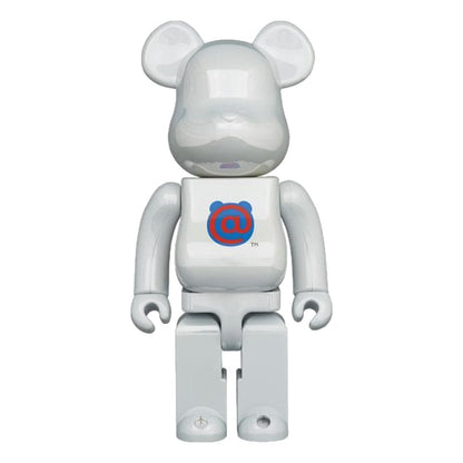 BE@RBRICK 1000% 1ST MODEL WHITE CHROME