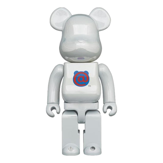 BE@RBRICK 1000% 1ST MODEL WHITE CHROME