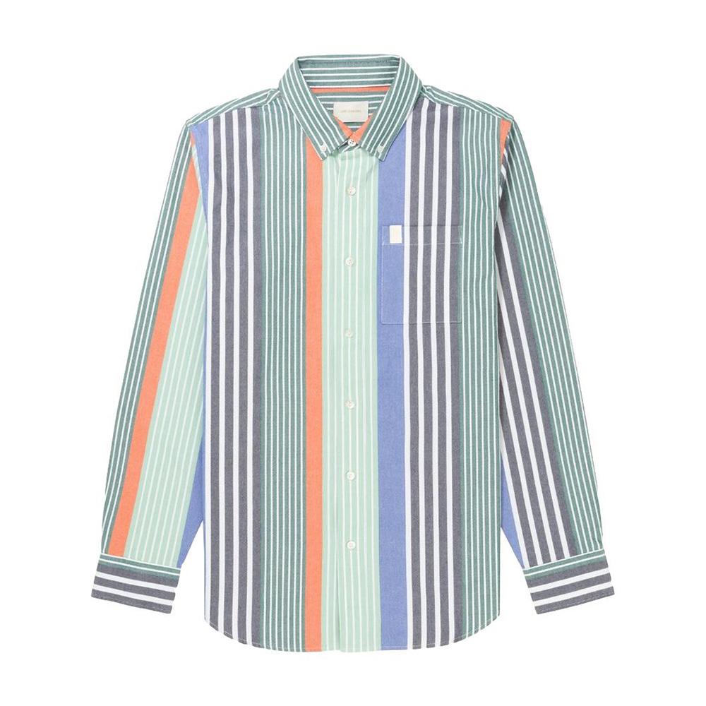 Aime Leon Dore Thin Stripe Oxford Shirt - Blue