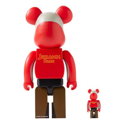 BE@RBRICK 100% & 400% JURASSIC PARK