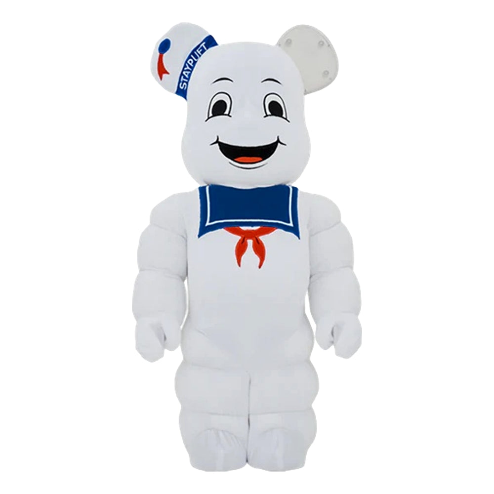 BE@RBRICK 1000% STAY PUFT MARSHMALLOW MAN WHITE CHROME VER.