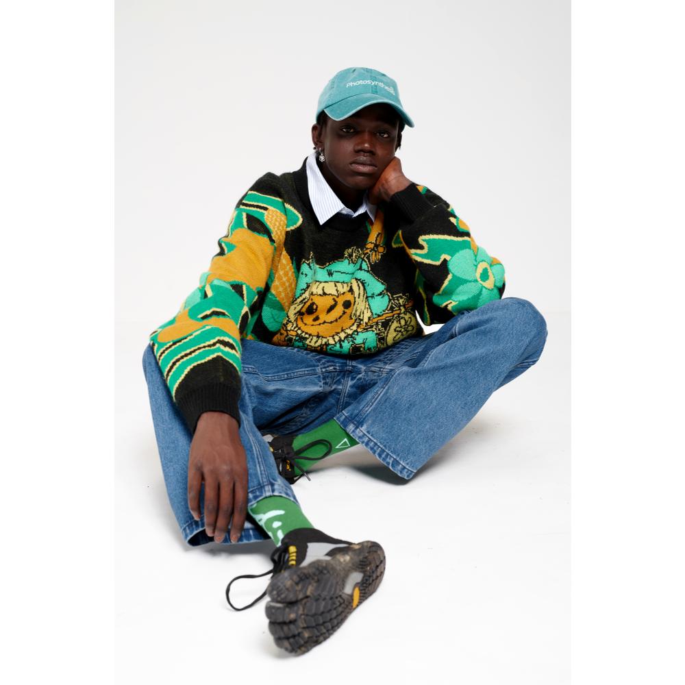 CORN POPS KNITTED JUMPER