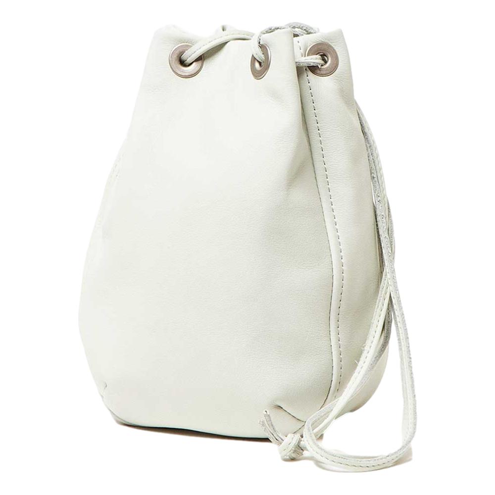 DRAWSTRING POUCH COW LEATHER