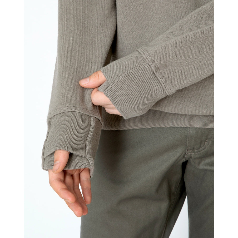 DWELLER CREW PULLOVER COTTON SWEAT