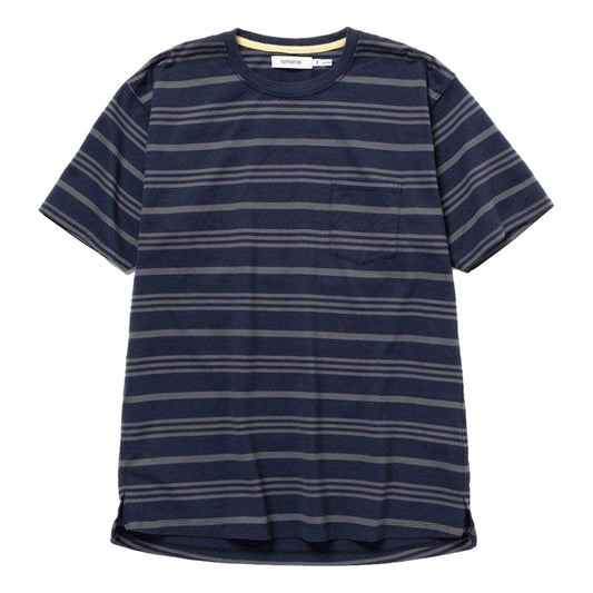 DWELLER S/S TEE COTTON JERSEY BORDER