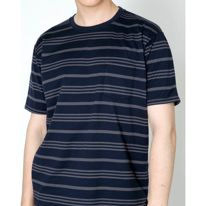 DWELLER S/S TEE COTTON JERSEY BORDER