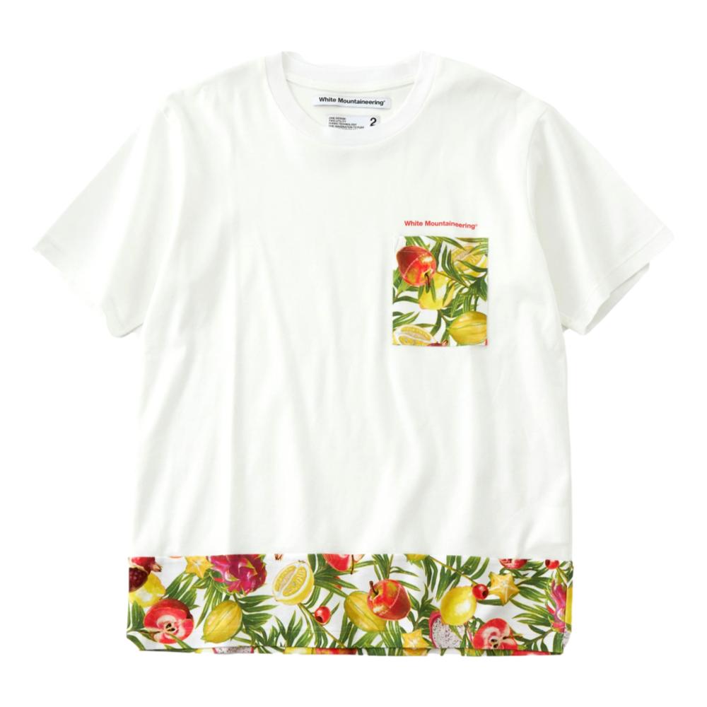 FRUITS PRINTED CONTRASTED T-SHIRT