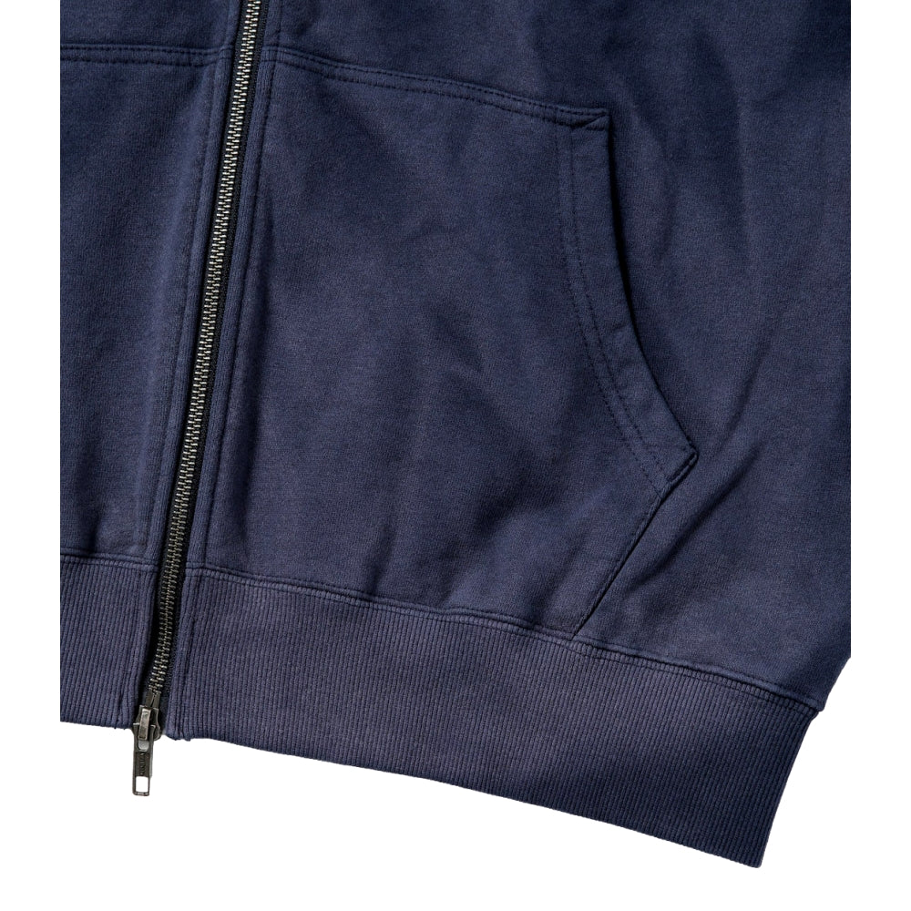 FADED ZIP UP HOODIE