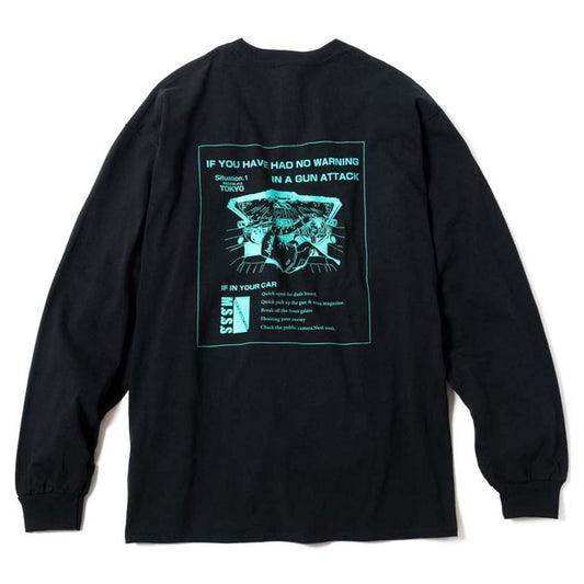 Magicstick Gun Attack Ls Tee - Black