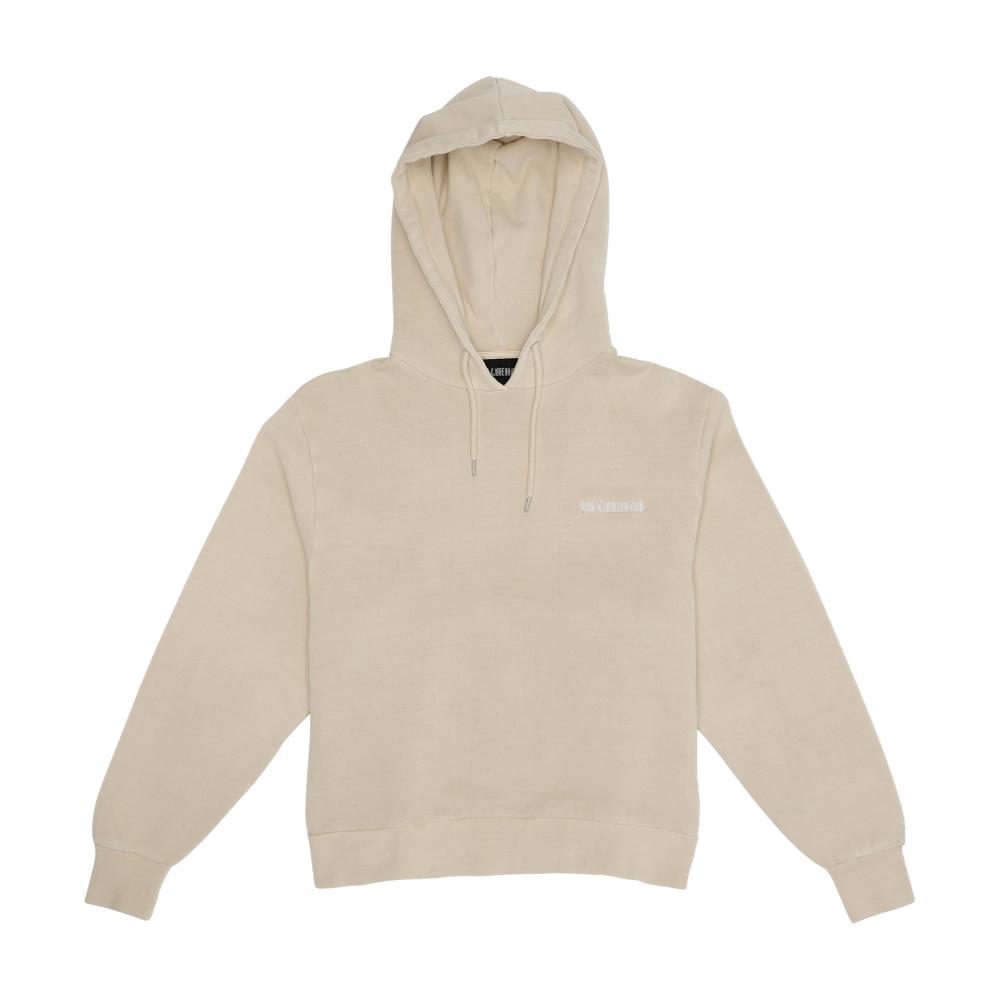 BULKY HOODIE - BEIGE LOGO