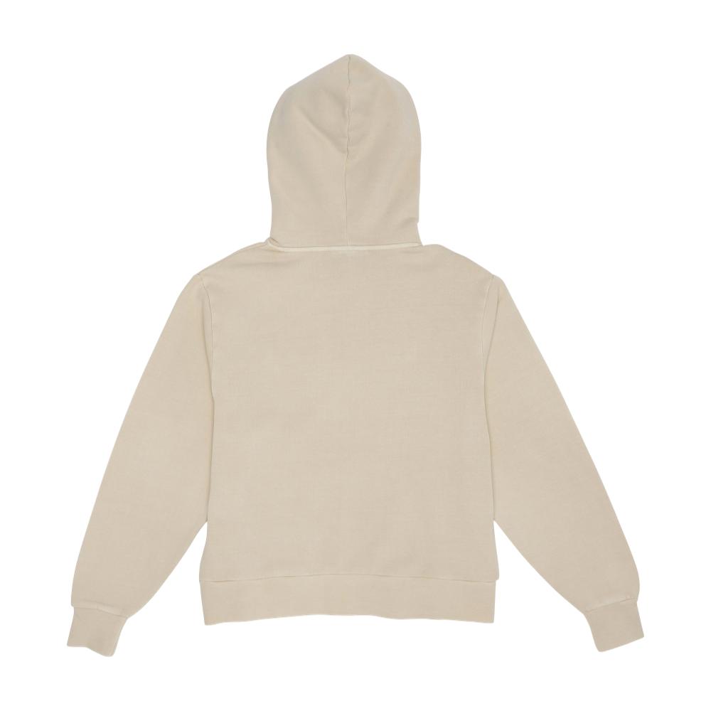 BULKY HOODIE - BEIGE LOGO