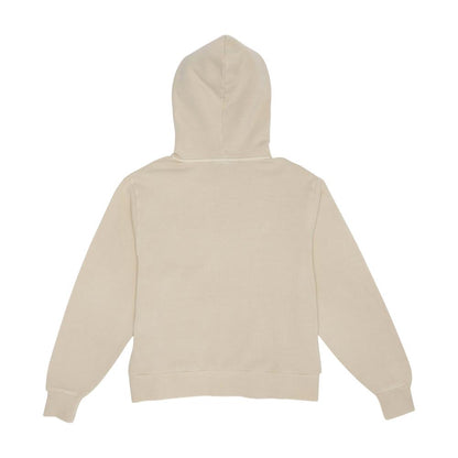 BULKY HOODIE - BEIGE LOGO