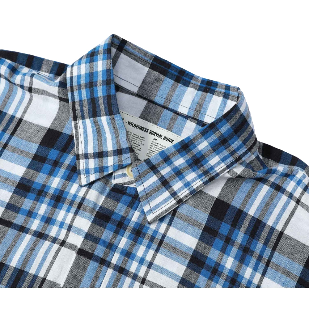 MADNESS CHECKED PATCH SHIRT