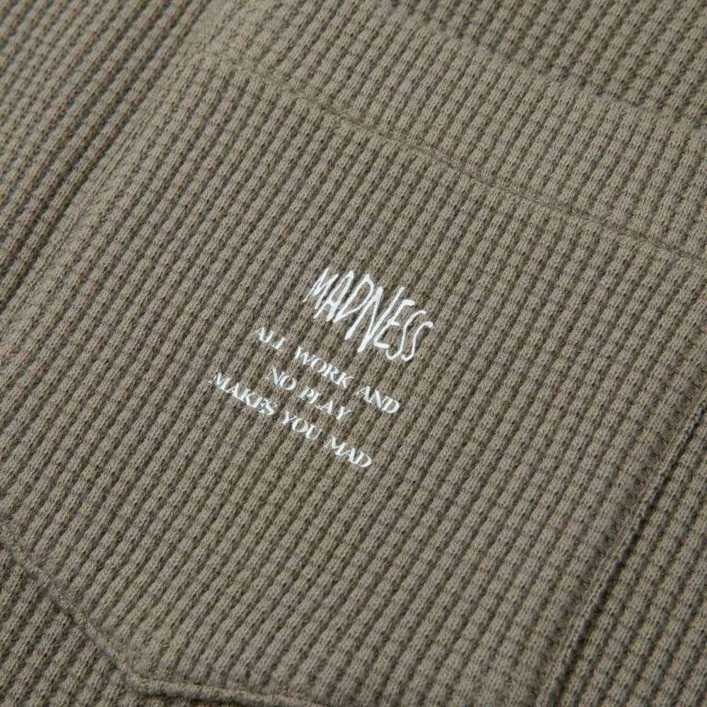 MADNESS L/S WAFFLE TEE