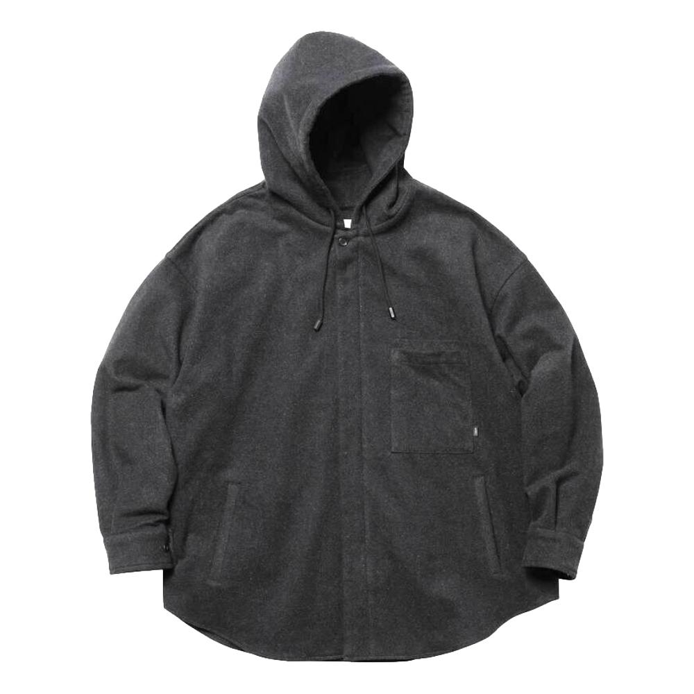 MASK HOOD SHIRT-MELTON