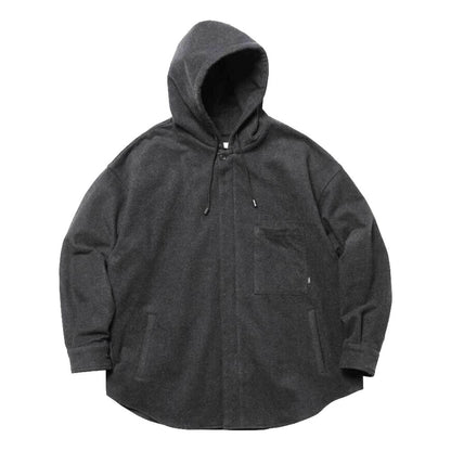 MASK HOOD SHIRT-MELTON