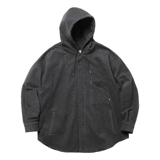 MASK HOOD SHIRT-MELTON