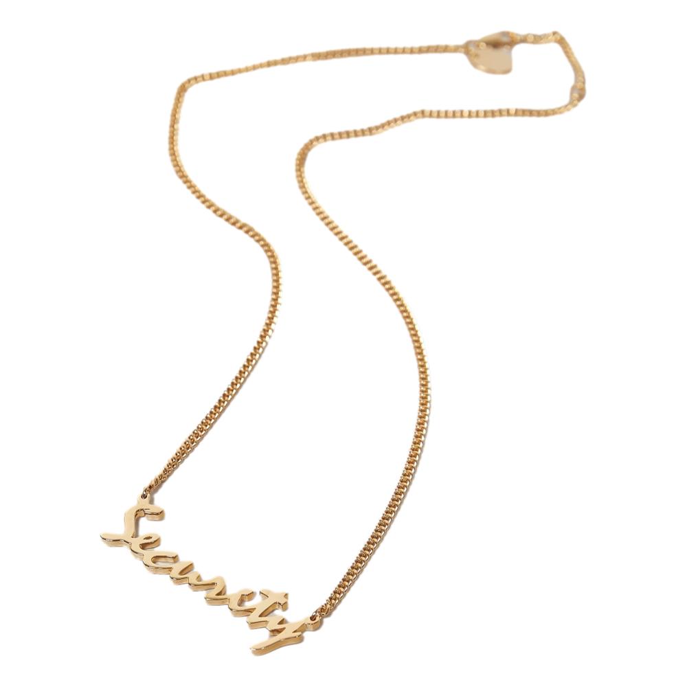 Perks And Mini Security Necklace Gold - Gold