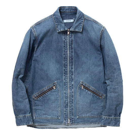 RANCHER SHIRT JACKET COTTON 10OZ DENIM VW