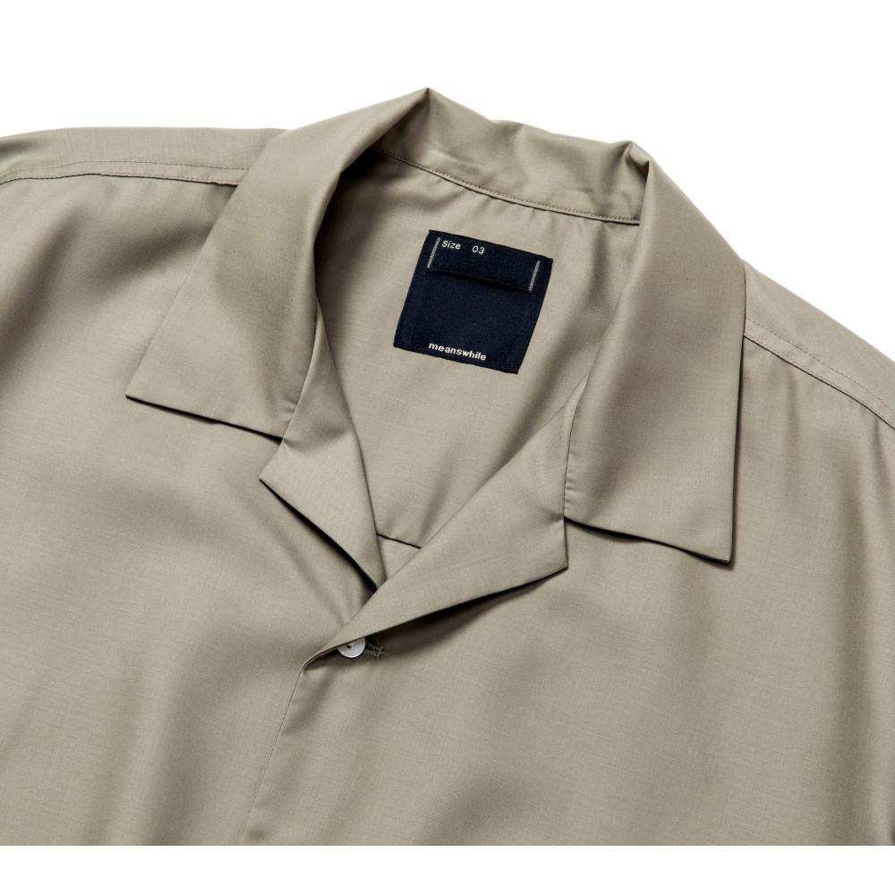 SIDE SLIT OPEN COLLAR SH