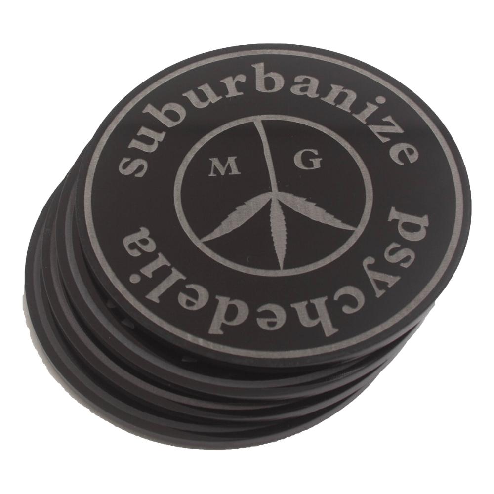 SUBURBANIZE PSYCHEDELIA BONG COASTER (4 PACK)