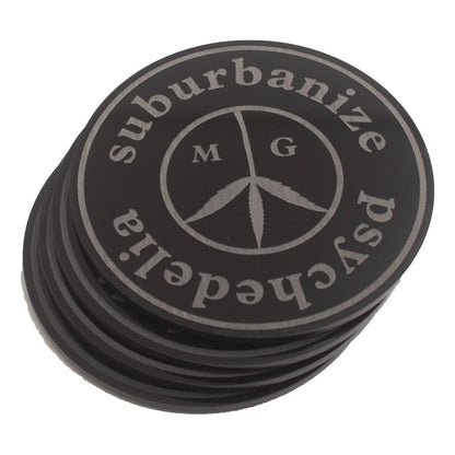 SUBURBANIZE PSYCHEDELIA BONG COASTER (4 PACK)