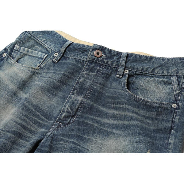TWIST 6POCKETS DENIM-DAMAGE