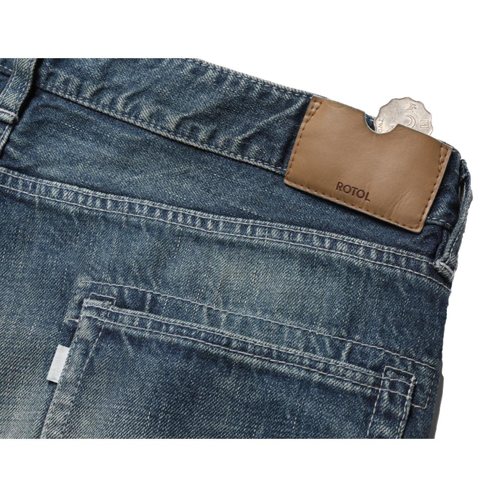 TWIST 6POCKETS DENIM-DAMAGE