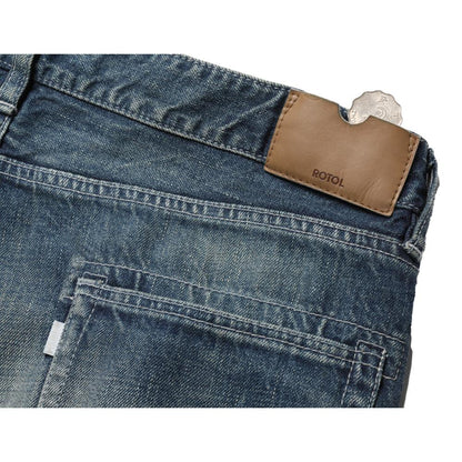 TWIST 6POCKETS DENIM-DAMAGE