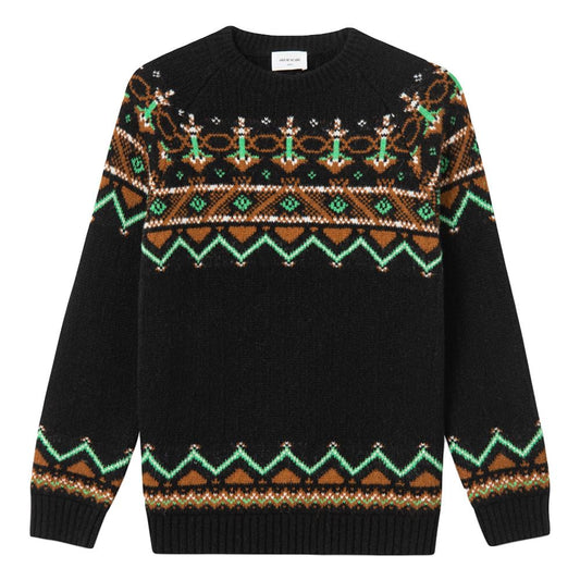 Wood Wood Gunthersweater - Black