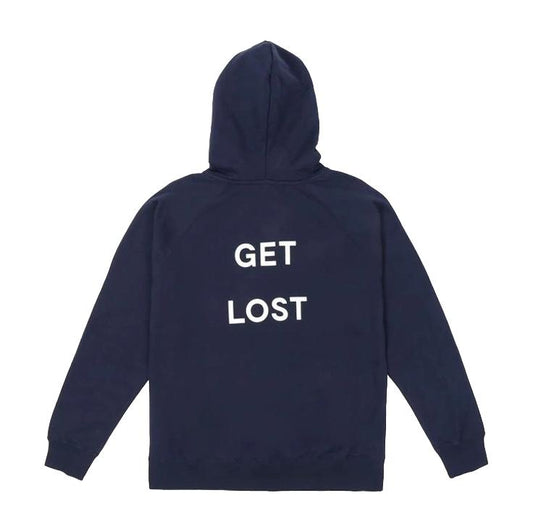 Wood Wood Fred Hoodie - Navy