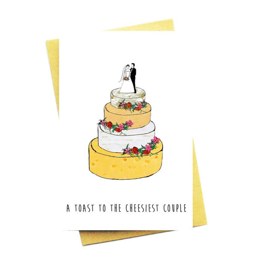 A TOAST TO THE CHEEIEST COUPLE